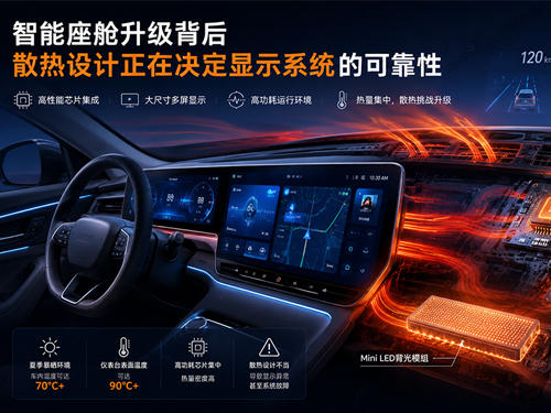 车载显示屏高温失效的背后:不可忽视的散热设计问题